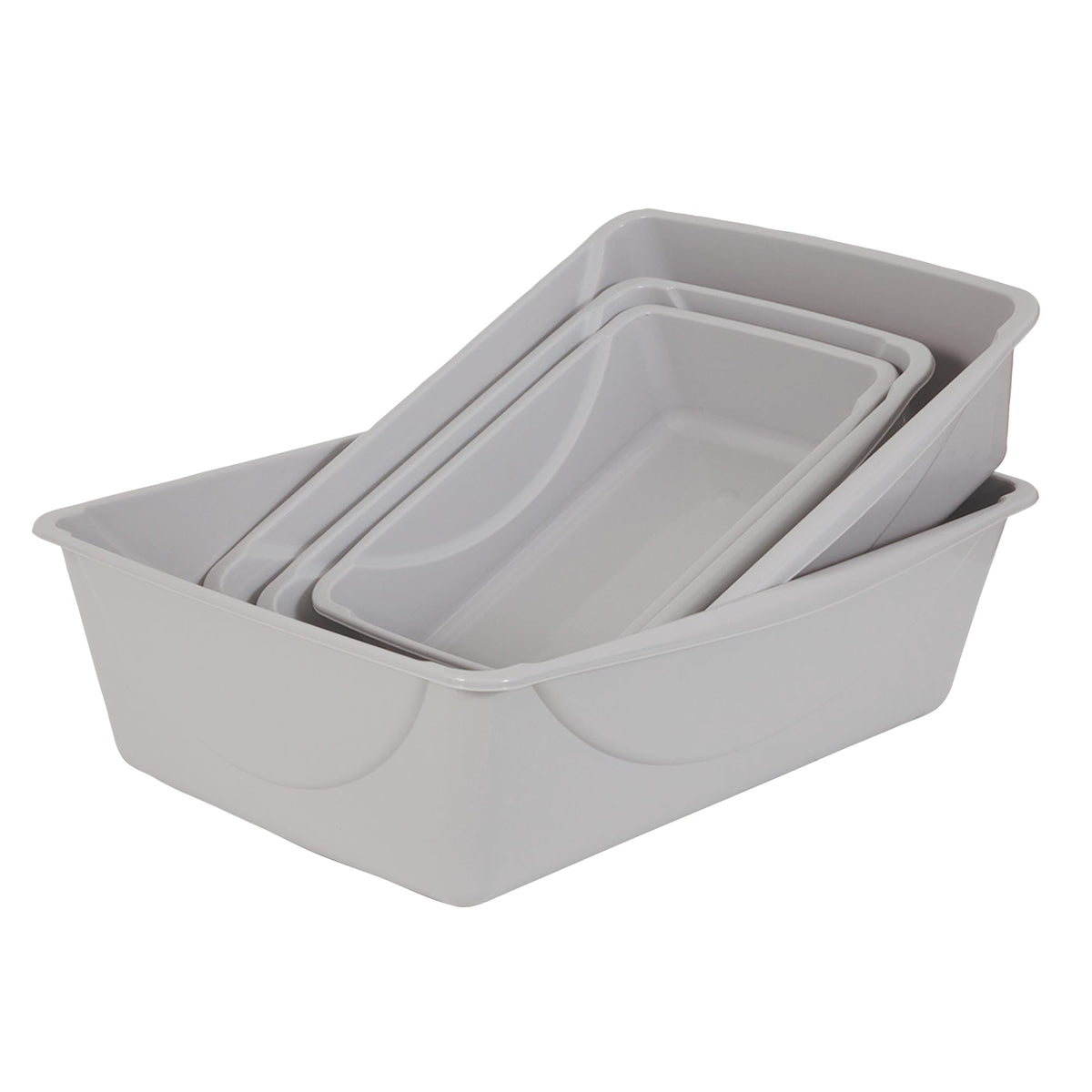 Open Cat Litter Box P641