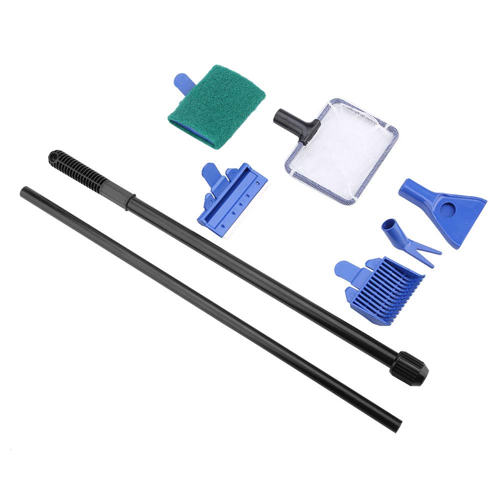 Aquarium Cleaning Kit 5 in 1 Fish Tank Brush Gravel Cleaner E93675