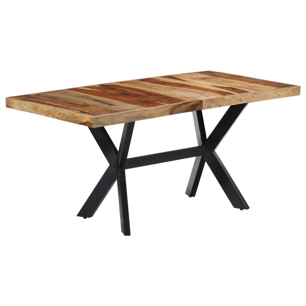 55.1"x27.6"x29.5" Solid Sheesham Wood Dining Table V309214