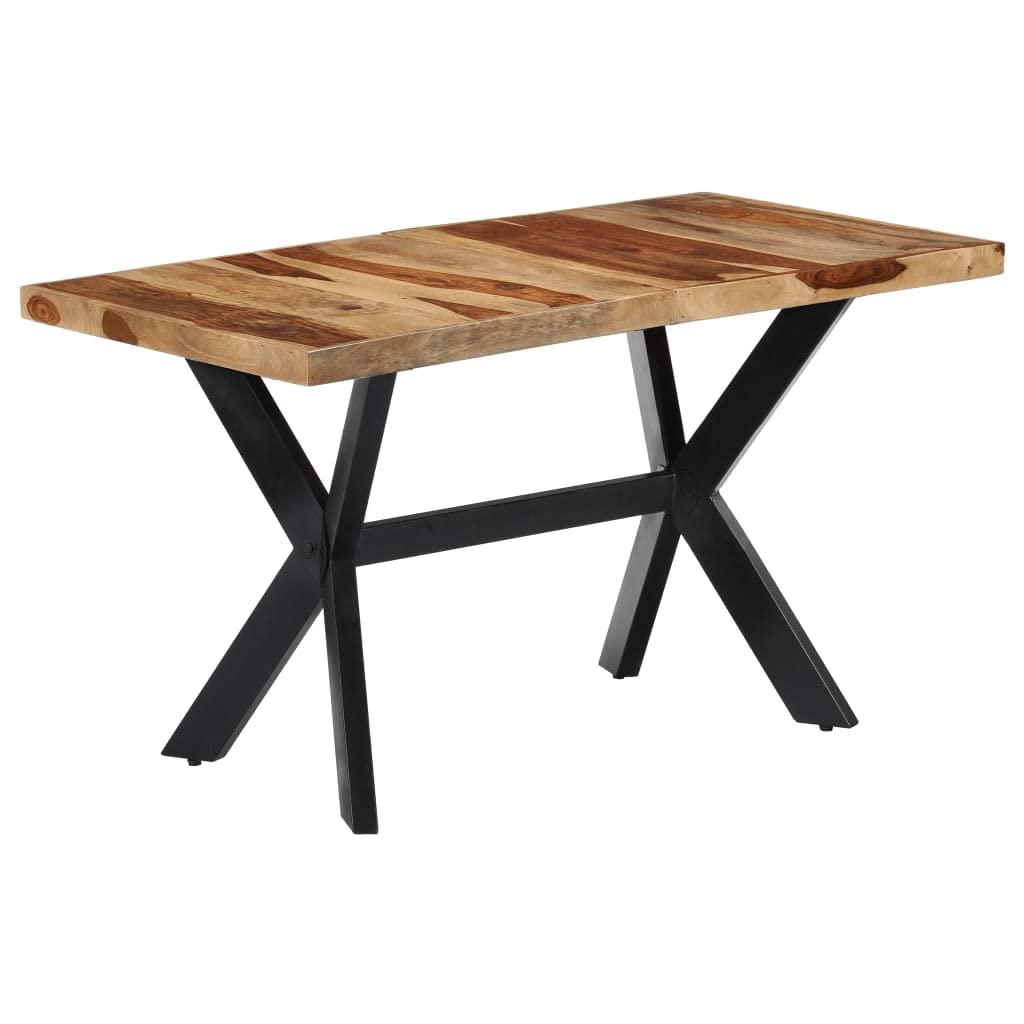 55.1"x27.6"x29.5" Solid Sheesham Wood Dining Table V309214