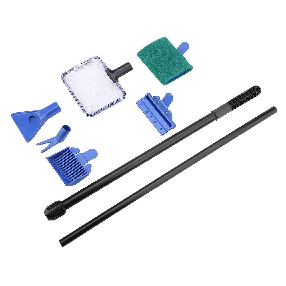 Aquarium Cleaning Kit 5 in 1 Fish Tank Brush Gravel Cleaner E93675