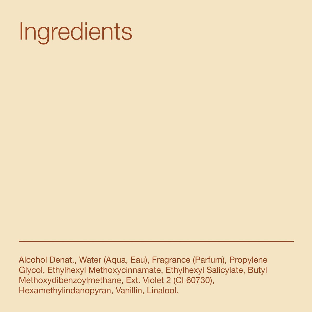 Warm Vanilla Sugar Fine Fragrance Mist, 8 fl oz W196001