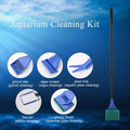 Aquarium Cleaning Kit 5 in 1 Fish Tank Brush Gravel Cleaner E93675