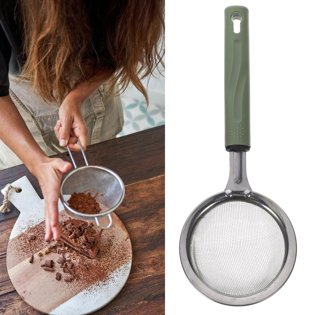 Stainless Steel Food Mesh Strainer with Handle G38860