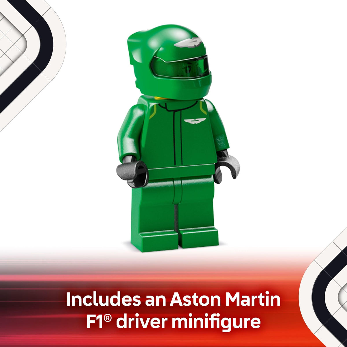Aston Martin F1 Race Car Toy Building Set Q445713