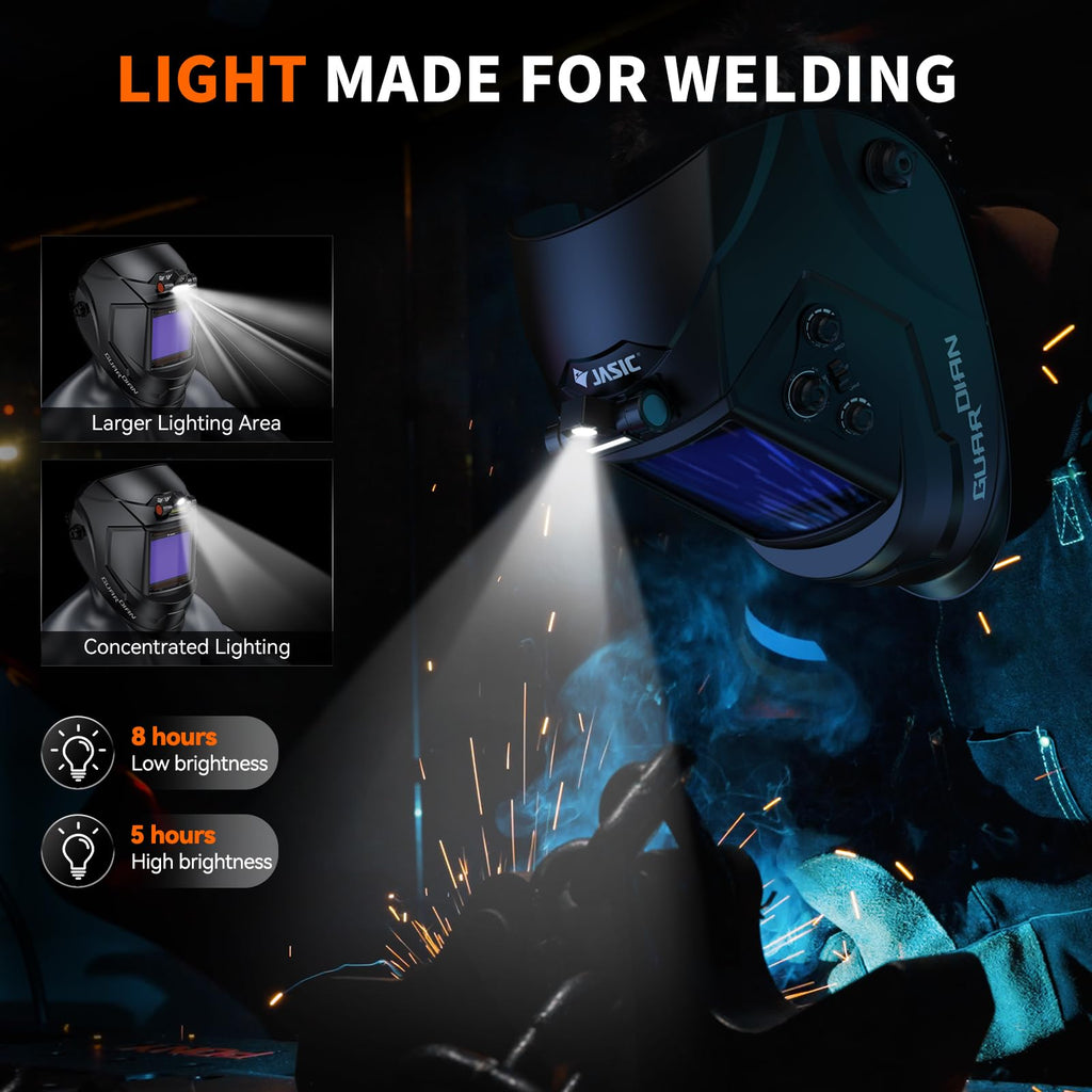 Auto Darkening Welding Helmet with Light V569143