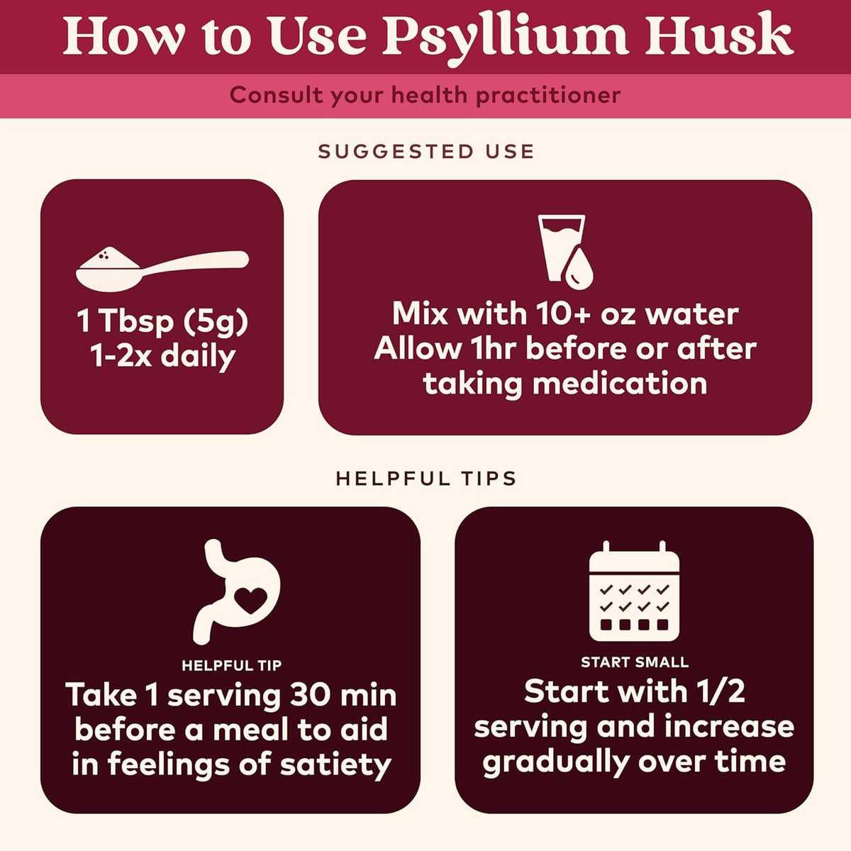 Whole Psyllium Husk Powder Organic Vegan 12 oz W8314