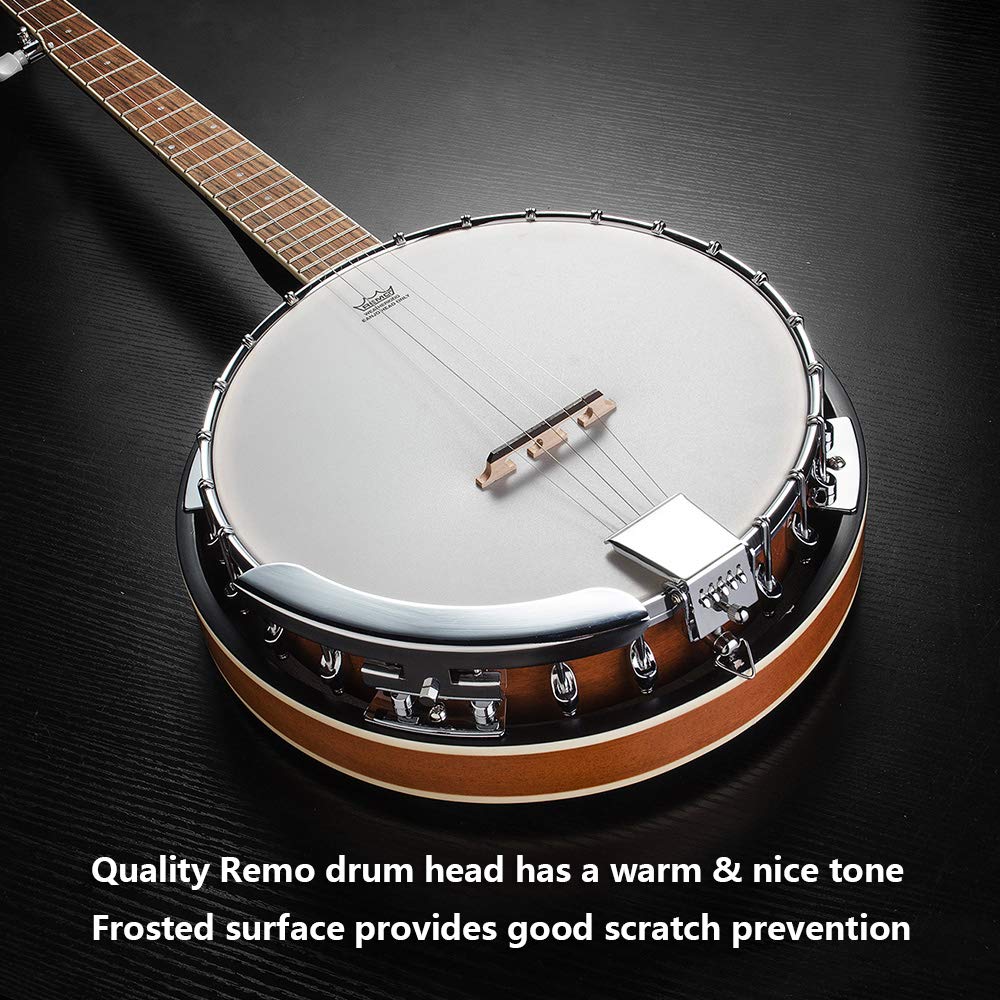 5 String Full Size Banjo and Mandolin Musical Instrument K1863