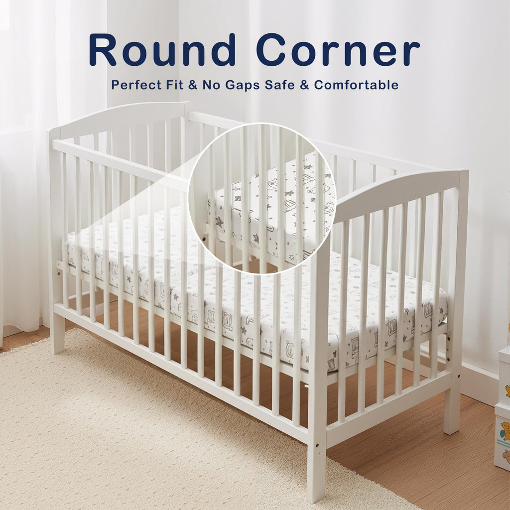 Trifold Pack and Play Mattress 38'' x 26'' x 3'' Memory Foam with Carry Bag F8728
