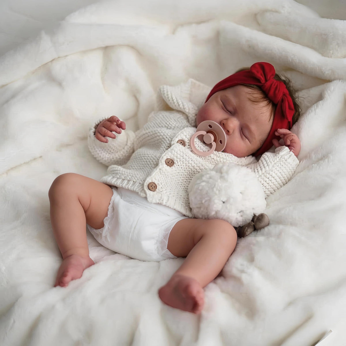Lifelike Reborn Baby Dolls Full Body 20" Realistic Baby Dolls Girl G1415