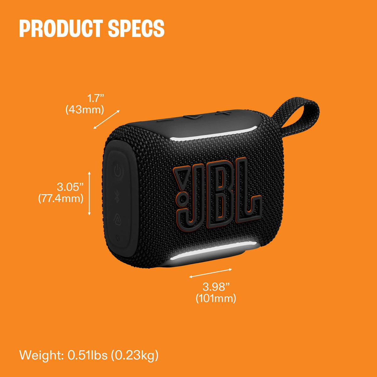 Portable Bluetooth Speaker Waterproof Dustproof Black M9075