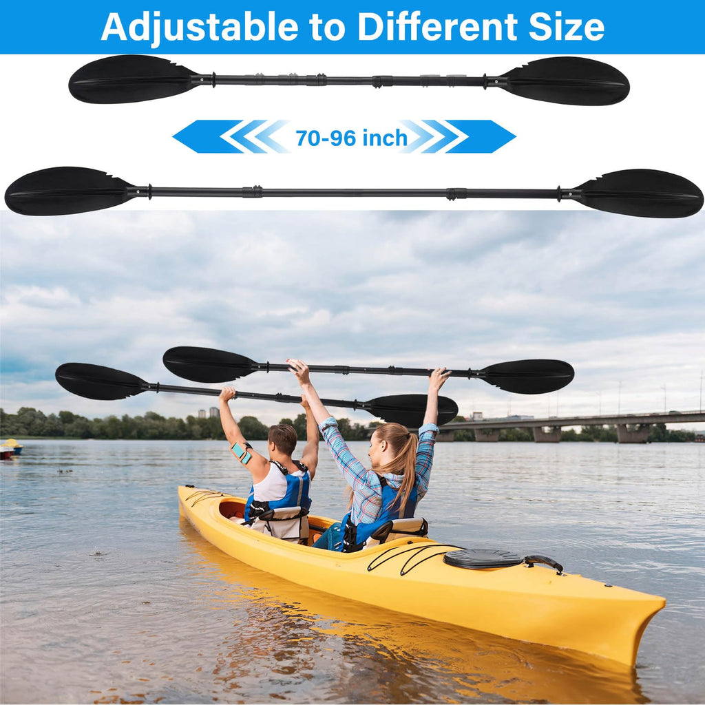 Adjustable Kayak Paddle with Paddle Leash G870