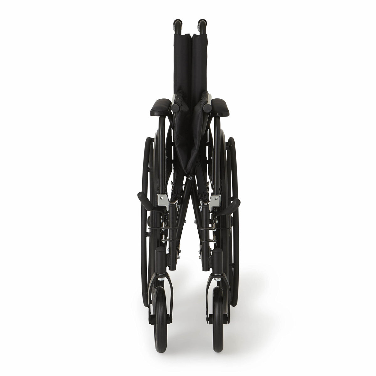 Lightweight Wheelchair with Swing-Back Desk-Length Arms and Elevating Leg Rests A482