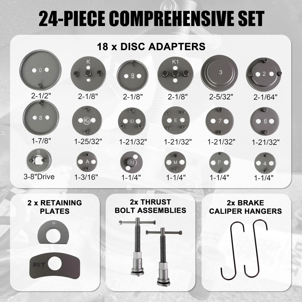 32pc Brake Tool Kit J8566