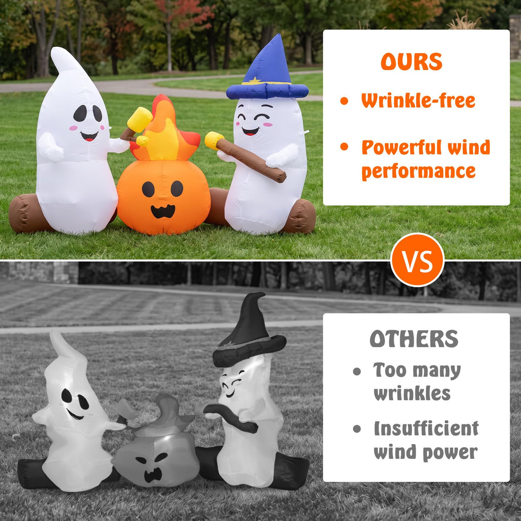 Halloween Inflatables Ghosts Outdoor Yard Decorations V2912