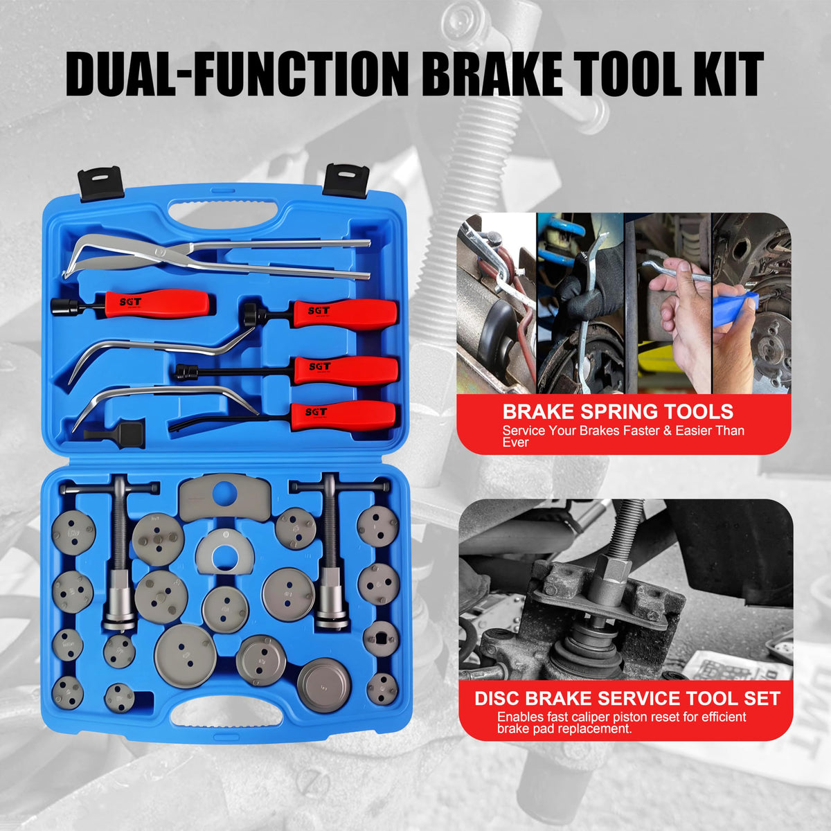 32pc Brake Tool Kit J8566