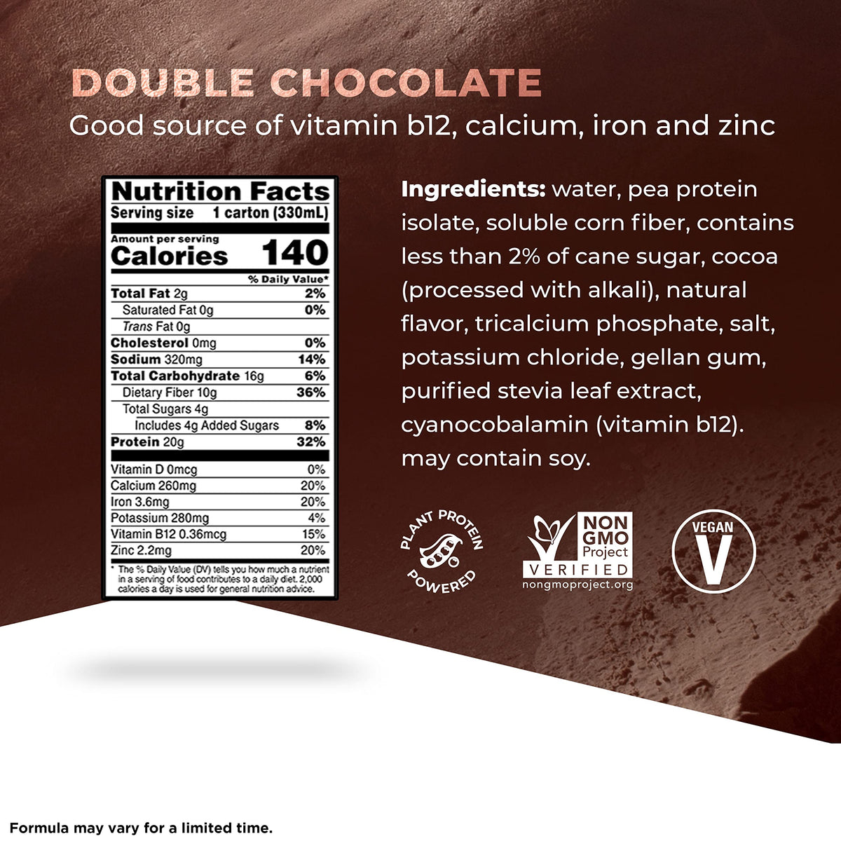 Protein Shake Chocolate 11 Fl Oz 4 Pack R4466