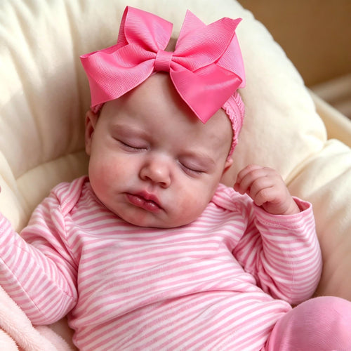 20 Inch Realistic Newborn Baby Dolls with Pink Clothes L954774