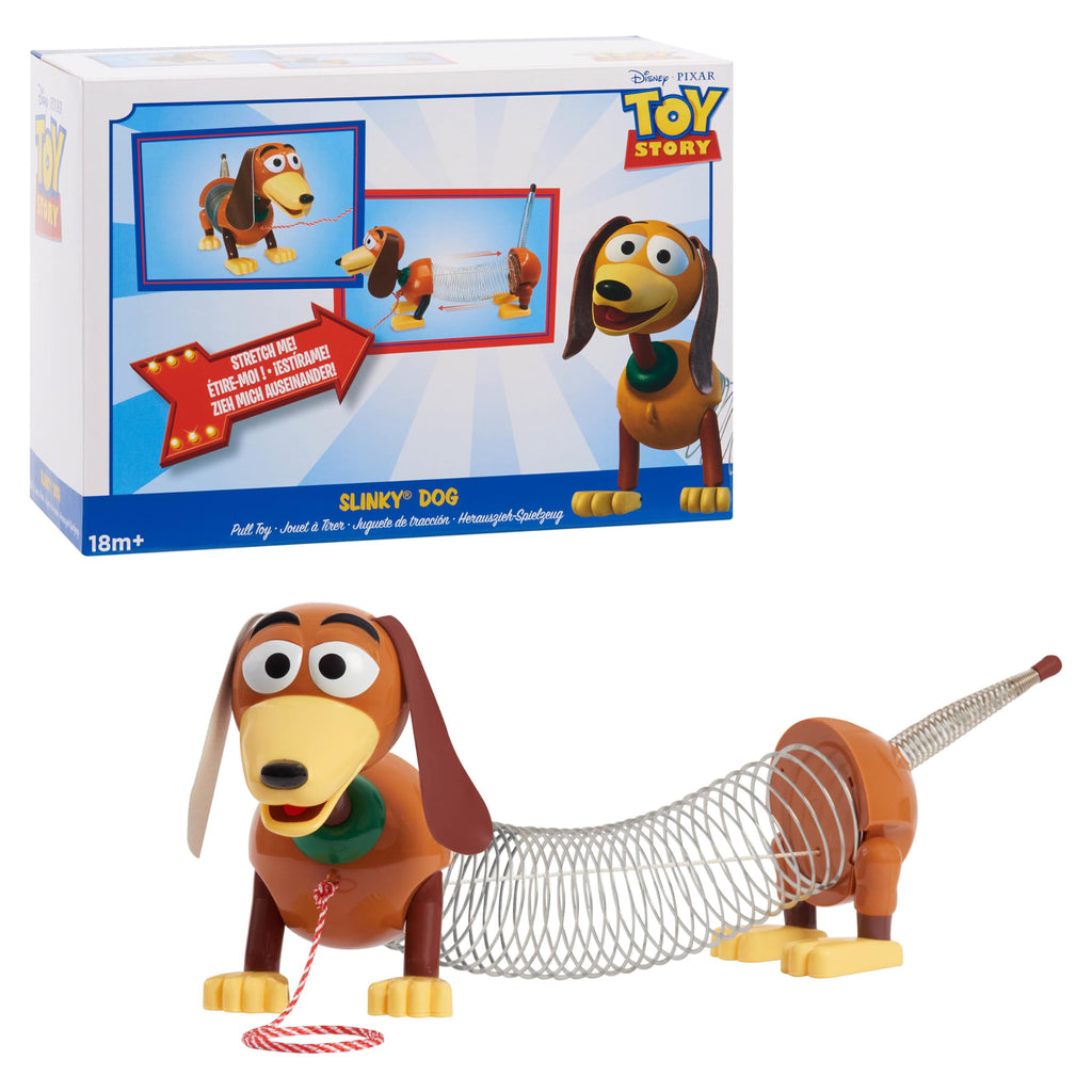 Slinky Dog Pull Toy with Leash S6844