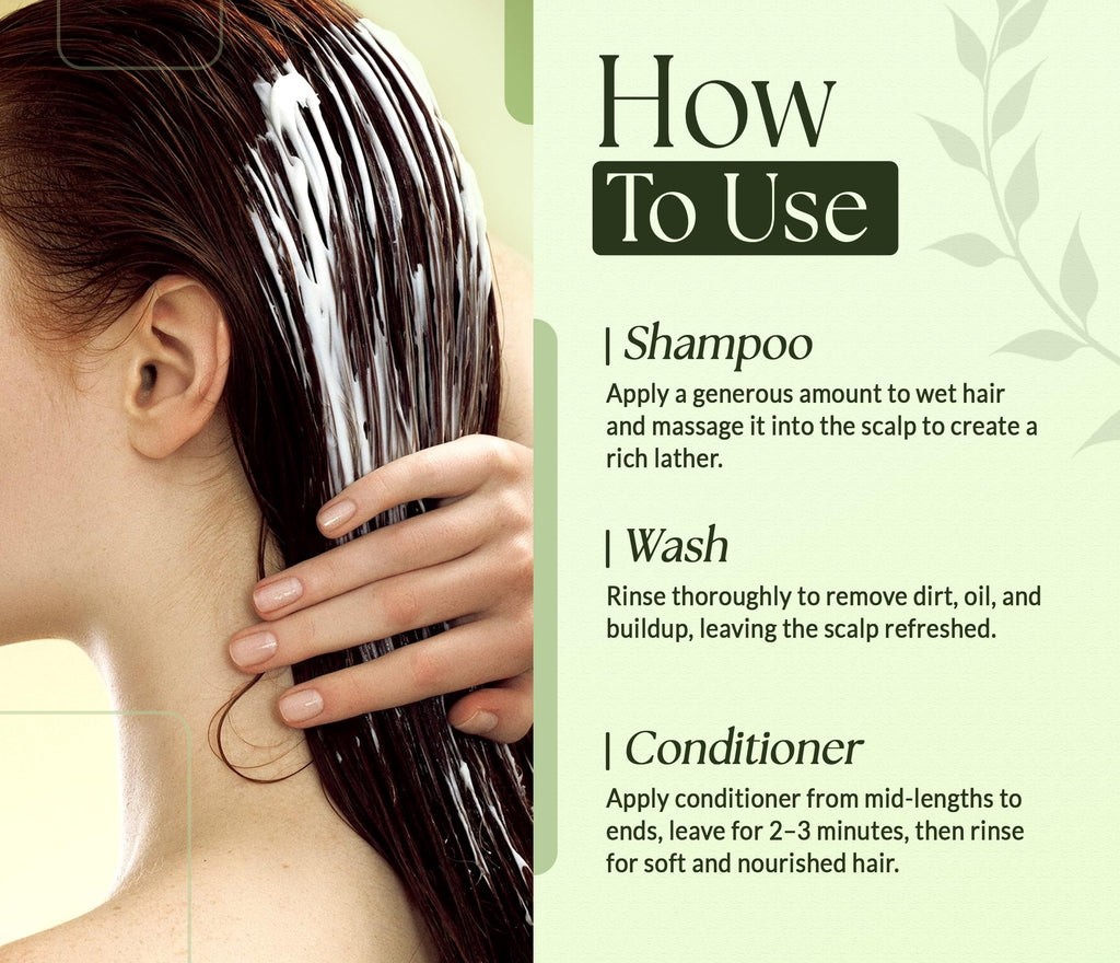 Biotin Rosemary Shampoo and Conditioner Set 16 fl oz V616